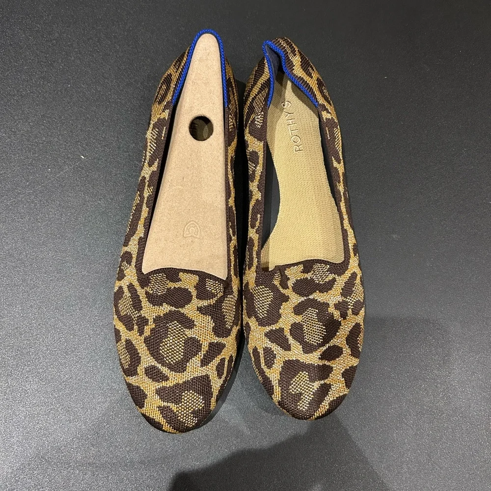 NWB Rothy's Metallic Cat The Lounge Loafer Women's Shoes - Picture 1 of 10